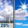 Tuesday: Slight Chance Showers And Thunderstorms then Mostly Sunny