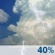 This Afternoon: A chance of showers and thunderstorms before 2pm, then patchy smoke and a chance of showers and thunderstorms between 2pm and 5pm, then patchy smoke and a slight chance of showers and thunderstorms. Partly sunny, with a high near 78. South southeast wind 5 to 10 mph. Chance of precipitation is 40%. New rainfall amounts less than a tenth of an inch possible. This Afternoon: Chance Showers And Thunderstorms